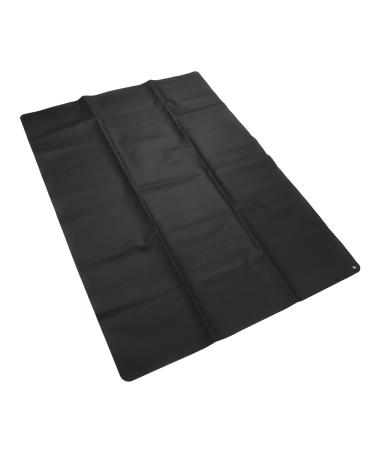 Earth foot mat foot therapy reduces inflammation improves sleep grounding mat relieves fears 138 x 100 cm PU leather with negative-ion bracelet for work