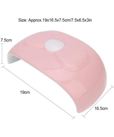 UV LED Nail Lamp 54W 18pcs UV LED Nail Light Portable Nail Lamp Professional Nail Dryer Gel Polish Light with 3 Timers Professional Nail Art Tools(Pink) - Buy Online on SooperMarket.com