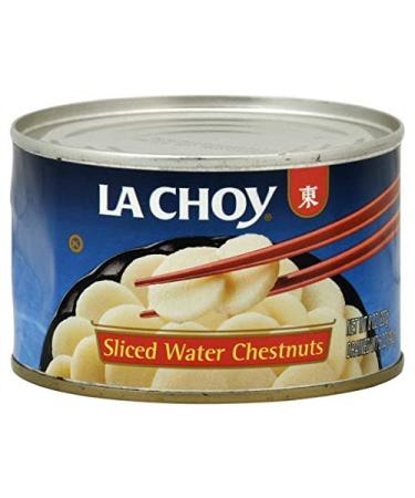 La Choy, Fancy Sliced Water Chestnuts, 8oz Can (Pack of 6)
