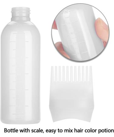 3 Colors Hair Dyeing Bottle Brush - Lightweight Comb Applicator for Professional Hair Color Application - Perfect for Shampoo & Oil Use - Buy Online on SooperMarket.com