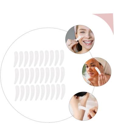 100pcs Spoon Cream Spoon Tool Face Care Products Mini Spoon Face Spatula Makeup Spatula Eye Cream Spoon Face Cream Spoon Applicator for Eye Cream Scraper 5.50X1.50X0.10CM White - Buy Online on SooperMarket.com