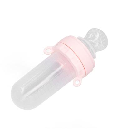 Premium Pink Baby Food Dispenser Pacifier | Waterproof Silicone Skin-Friendly & Dust-Proof Design - Buy Online on SooperMarket.com
