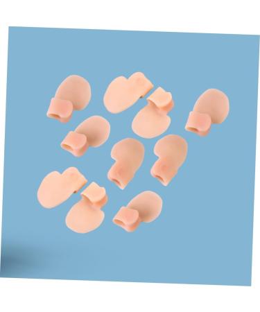 10pcs Shoe Insole Hammer Straightener Splitter Spacer Silicone Gel Thumb Protector for Bunions - Little Protector Gasket Included - Buy Online on SooperMarket.com