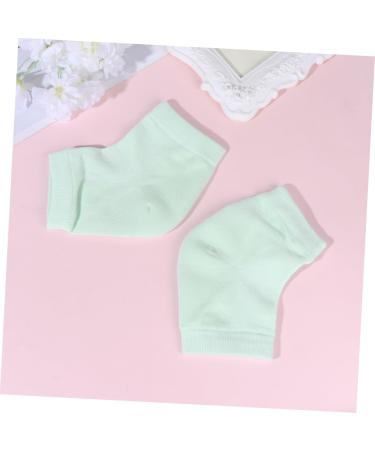 FOMIYES 2 Pairs Features Socks for Women Silicone Socks Moisturizing Heel Sleeve Foot Moisturising Socks Cracked Heel Plantar Sock Non Skid Socks Spa Socks Miss Lotion Foot Socks - Buy Online on SooperMarket.com
