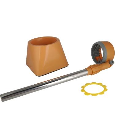 Blow Dryer Holder Stand Hair Dryer Stand Holder Hands Free Flexible Hair Dryer Stand Stainless Steel Adjustable Angle Hair Dryer Holder With Stable Base Easily Install and(Yellow belt flowers) - Buy Online on SooperMarket.com