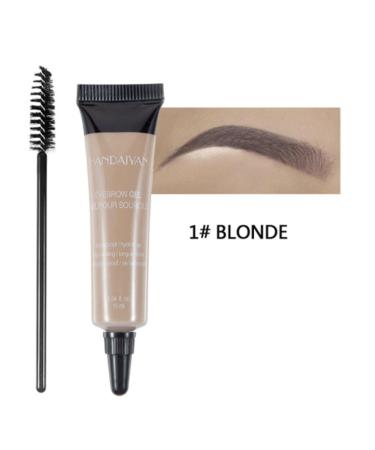 Professional Eyebrow Interlocking Cream with Brush | Water-Density Tinting Gel & Cosmetics Tools - Buy Online on SooperMarket.com
