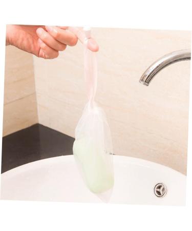Angoily Soap Saver Mesh Bag for Shower - Adjustable Drawstring Assorted Colors Perfect for Homemade & Cleansing Soaps - Buy Online on SooperMarket.com