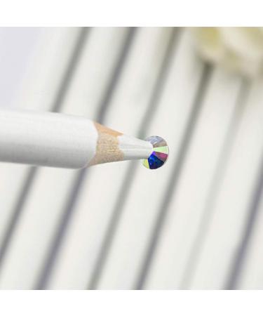 gLoaSublim Nail Art Pens DIY Nail Art Rhinestones Jewelry Picking Dotting Tool Wax Pencil Pen Picker White - Buy Online on SooperMarket.com