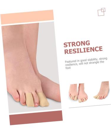 Silicone Toe Sleeves 2 Pairs - Pinky Toe Guards for Sneaker Toe Protection - Buy Online on SooperMarket.com