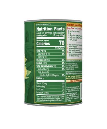 Del Monte Sweet Corn Cream Style - No Salt Added 14.75 oz. (2 Pack) - Buy Online on SooperMarket.com