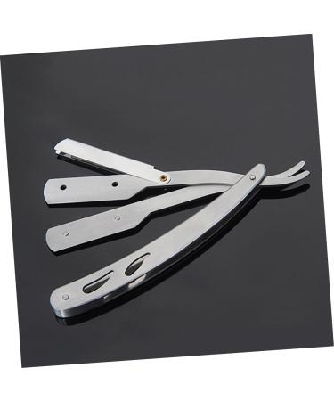 Magiclulu Vintage Razor Set for Men - 3pcs Stainless Steel Razor Holder & Hair Clipping Tool - Buy Online on SooperMarket.com