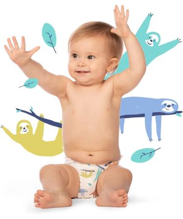 Hello Bello Baby Diapers - Size 2, Pack of 32 - Sleepy Sloths Design - Buy Online on SooperMarket.com