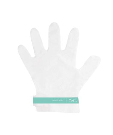Toi L x Catherine Muller Floral Hand Mask Glove (1 Tin/8 Pairs) - Moisturizing Glove for Dry Hands with Premium Hand Spa Treatment - Whitening, Repairing, and Hydrating for Rough & Damaged Hands - Buy Online on SooperMarket.com
