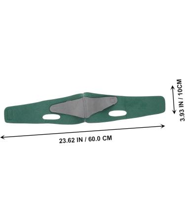 Baluue Face-lifting Tool Belt Beauty Bandage Reusable v Line Belt Slimming Mask Green Spandex - Buy Online on SooperMarket.com