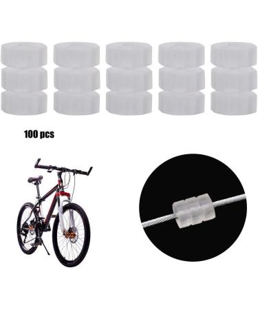 VGEBY Bike Brake Cable Protector 100Pcs O-Ring Donuts Gear Cable Frame Wrap for Line Tube - Buy Online on SooperMarket.com