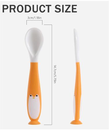 4PC Curved Baby Spoon Set - Lifine Bent Cutlery for Self-Feeding Toddlers | Ideal Baby Feeding Accessories - Buy Online on SooperMarket.com