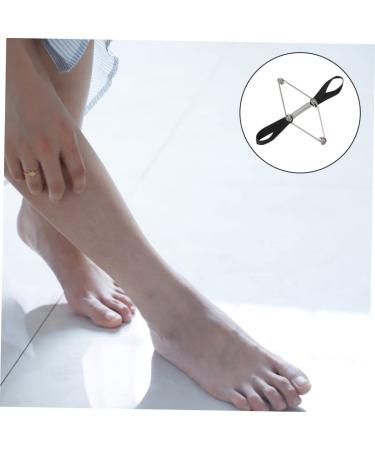 FOMIYES 2 Pcs Toe Straightener & Bunion Corrector Set - Nylon Black Toe Splint with Tension Band & Flex Tools for Hallux Valgus - Foot Strap Leash Holder for Bid Toe Alignment - Buy Online on SooperMarket.com