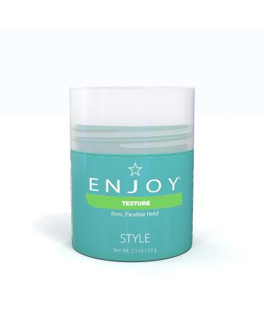 Enjoy Hair Styling Cream 2 oz - Firm Flexible Hold For All Hair Types Curly Hair Products Hair Waver Hair Styling Products Texture - Firm Flexible Hold