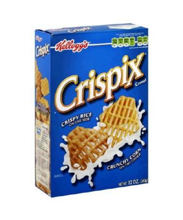 Crispix Corn & Rice Cereal, 12-ounce Boxes (Pack of 3) Corn 12 Ounce (Pack of 3)