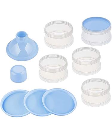 Felly Portable 4-Layer Formula Dispenser & Snack Storage Box - Blue | Ideal for Travel & Outdoor Activities - Buy Online on SooperMarket.com