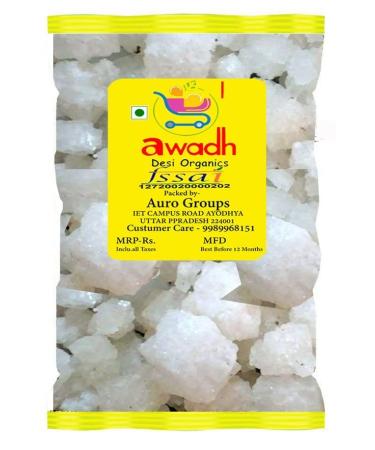 Vastu salt 500g- Khada salt Suddh Namak- Negative energy Cleanser/Remover Sea Salt - Traditional Crystal White Salt Village Salt Sabut Namak Desi Namak Traditional Crystal White Salt