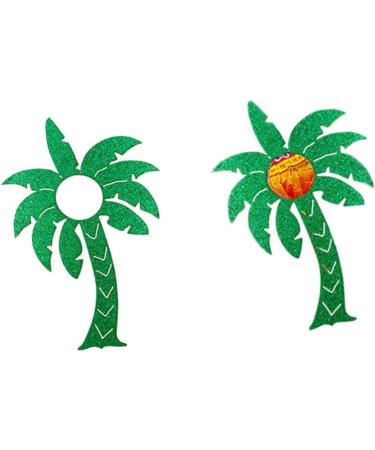 Cabilock 24pcs Diy Lollipop Card Coconut Tree Lollipop Paper Lollipop Decor Candy Packaging Card Candy Holder Party Lollipop Holder Glitter Candy Bags Pineapple Decorations - Buy Online on SooperMarket.com
