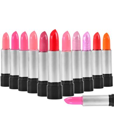 Lipstick Set Matte Liquid Lip Gloss Waterproof Long Lasting Lipstick Not Afraid of Kissing Drinking Swimming 12 Color Liquid Lip Gloss Lipstick