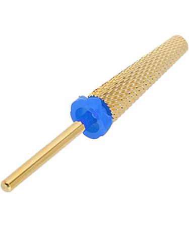 Manicure Drill Bit Nail Drill Bit Gold Multifunctional Cone Quick Sanding for Beauty Salon (133#-M) - Buy Online on SooperMarket.com