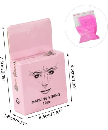 Beavorty 3pcs Make up Kit Makeup Tools Eyebrow Thread Tool Eyebrow Measure Tool Suite Wire Box Advanced - Buy Online on SooperMarket.com