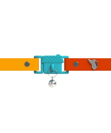 Kittyrama cats and kitten neck bands.As seen in Vogue.Awarded.Approved by the veterinarian.Breakaway hypoallergenic comfortable and soft.Copacabana.Other styles available adult cats Copacabana