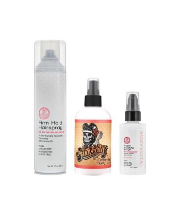Suavecita Wet Set Includes Hairspray  Styling Spray  & Argan Silkening Serum
