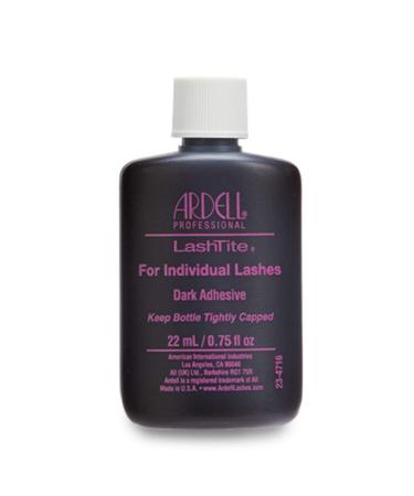 Ardell LashTite Lash Adhesive Dark for Individual Lashes, 0.75 oz