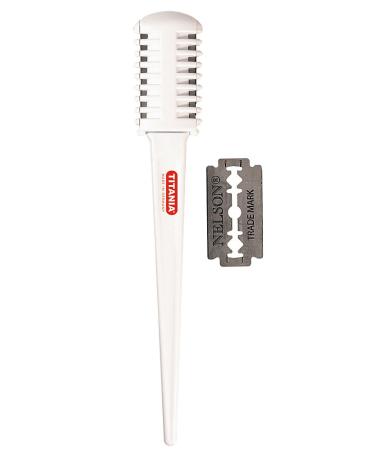 TITANIA Thinning Brush - 17 cm White Pack of 1 (20 g) | International Shipping Available - Buy Online on SooperMarket.com