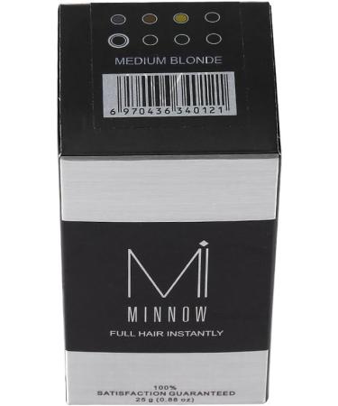 Medium Blonde Hair Building Fibers Powder - Baldness Concealer for Men & Women - Buy Online on SooperMarket.com