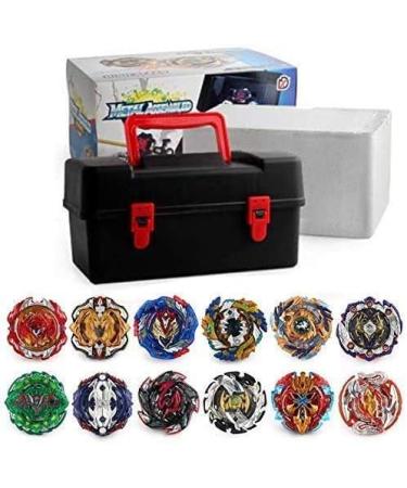 3T6B BEY Martial Cord Set - 12 Battling Tops & 3 Launchers | Perfect Gift for Halloween Christmas & New Year - Buy Online on SooperMarket.com