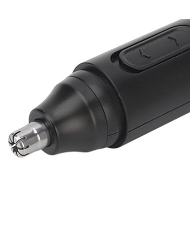 Electric Nose Hair Trimmer for Men & Women | LCD Display USB Rechargeable Painless Ear/Nose Clipper (Black) - Best for Smooth Grooming - Buy Online on SooperMarket.com