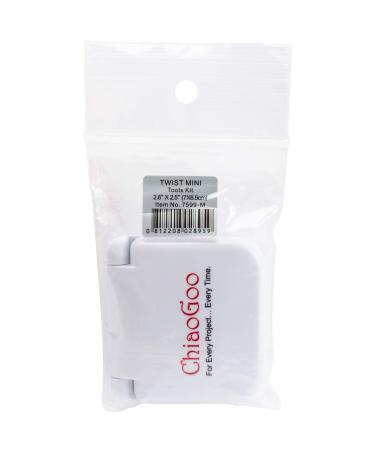 ChiaoGoo Twist Red Lace Mini Tools Kit, Acrylic, Multicoloured, 0.65 x 5.65 x 2.4 cm