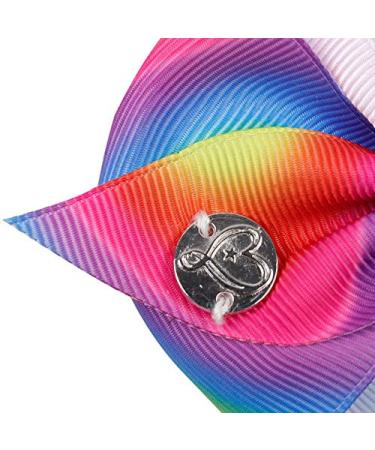 6-Piece Set: 5-Inch Colorful Mermaid Unicorn Rainbow Fish Hair Loops Clips for Toddler Girls - Buy Online on SooperMarket.com