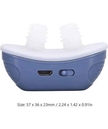 Silicone Snoring Nasal Vents Plugs for Women - Blue - Nighttime Snoring Relief - Buy Online on SooperMarket.com
