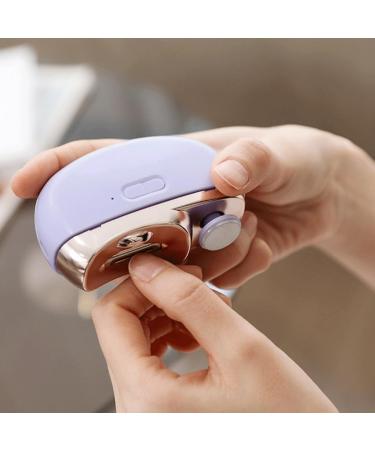 Electric Nail Clipper Grinding and Polishing Multifunctional Portable Automatic Nail Grinder Electric Manicure Tool Easy to Use C White - Buy Online on SooperMarket.com