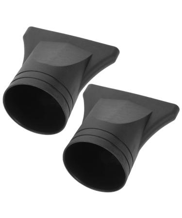 Cabilock 2pcs Hair Blower Nozzle Flat Hair Dryer Replacement Blower Nozzle Tip Hair Drying Nozzle Replacement