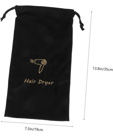 Baluue Drawstring Storage Bag Portable Hair Dryer Bag Hair Dryer Organizers Bag Travel Hair Dryer Bag Cloth 35.00X19.00X0.50CM As Shown - Buy Online on SooperMarket.com