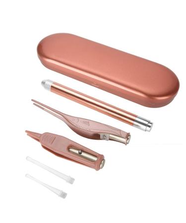 Ear Wax Removal Kit 3 IN 1 LED Ear Wax Remover Ear Wax Cleaner Luminous Ear Wax Cleaner Ear Spoon Ear Cleaner Set Earwax Nasal Removal Tweezer Wax Pick Remover Kit for Kids Toddlers Infants Baby Adult