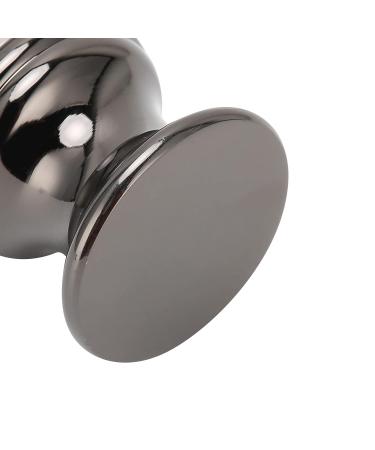 Ankroyu Men's Shaving Brush - Portable Stainless Steel Handle Beard & Facial Cleaning Tool - Perfect for Travel & Salon Use - Buy Online on SooperMarket.com