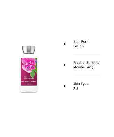 Bath & Body Works Sweet Pea Body Lotion 8 oz - Signature Collection - Buy Online on SooperMarket.com