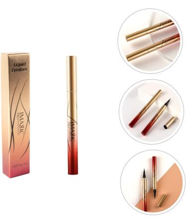 Angoily 1pc Liquid Eyeliner Black Waterproof Eyeliner Black Makeup Waterproof Makeup Tool Quick Dry - Buy Online on SooperMarket.com