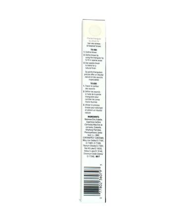 Buy Wet n Wild Ultimate Brow Retractable Pencil - Medium Brown 0.007 oz | Waterproof, Long-Lasting - Buy Online on SooperMarket.com
