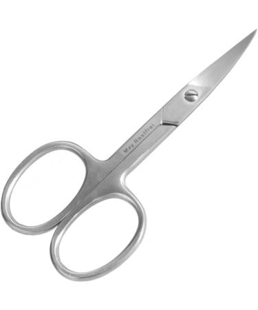 May Left-Handed Nail Scissors - 9.5 cm Curved Blade - Stainless Steel for Left-Handers - Shop Internationally - Buy Online on SooperMarket.com