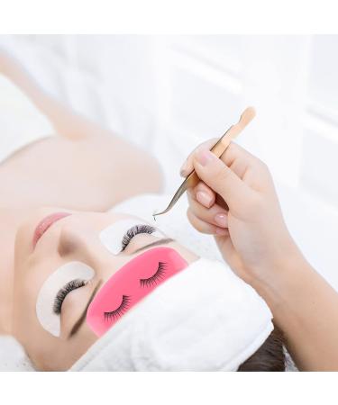 6pc Silicone False Eyelash Holder Pads for Extensions - Pink & Transparent - Buy Online on SooperMarket.com
