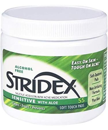 Stri-Dex Medicated Pads Sensitive Skin 2 Count x 55 - Pack of 2 - Buy Online on SooperMarket.com
